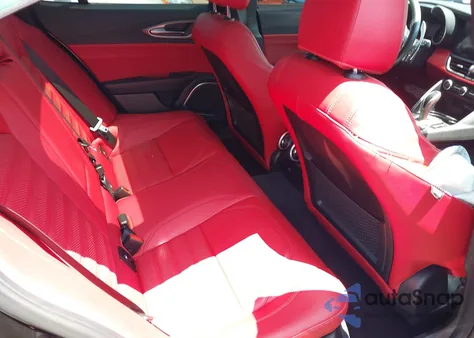 2021 Alfa Romeo Giulia Ti Sport Rwd из США, поврежденный, VIN ZARFAMBN5M7649500